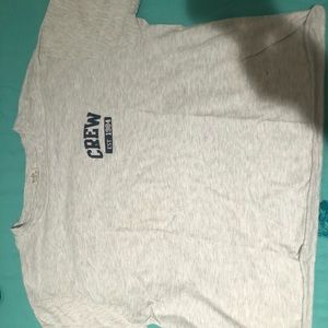 Cropped brandy Melville crew t shirt